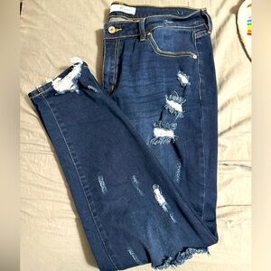 Kancan Jeans | Size 15 / 31 | Distressed